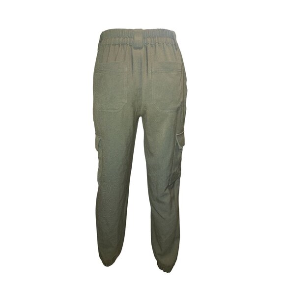 BP. Green Cargo Jogger Grunge Utility Stretchy Women Pants Size S - Picture 4 of 11